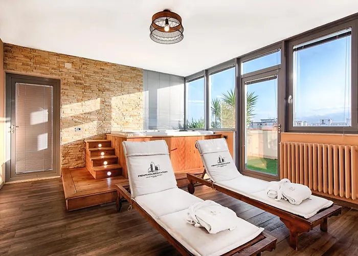 Penthouse Station Luxury Apts Le Dimore Pensionat Brindisi